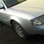 Audi A6 серебро 2 крыла